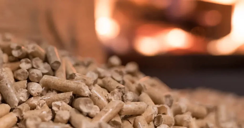 Biobrændsel træpiller